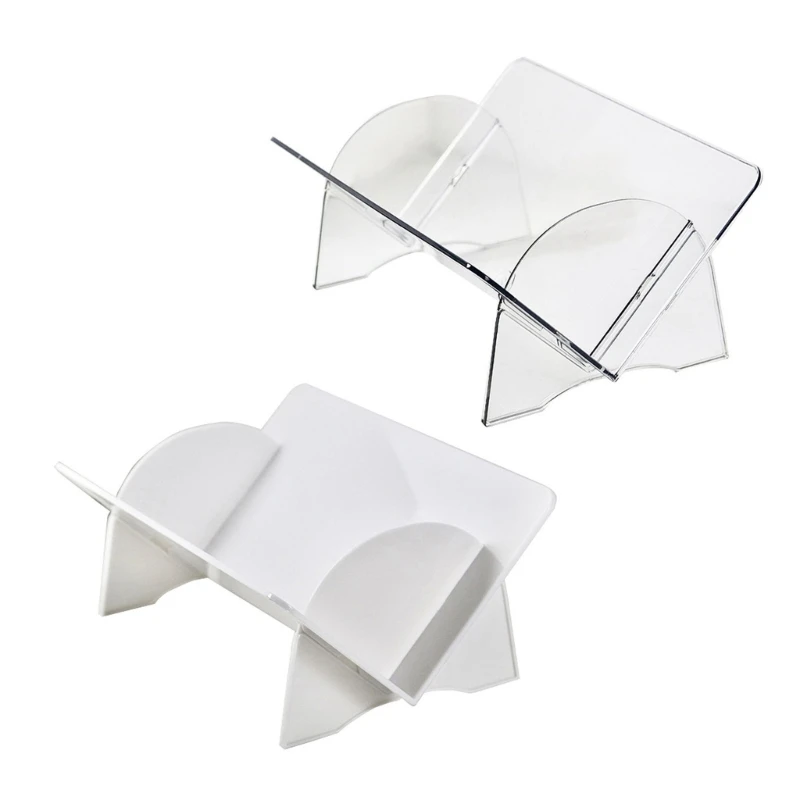 

Desktop Bookshelf Simple Tabletop Tilted Bookcases for Books Magazine CDs