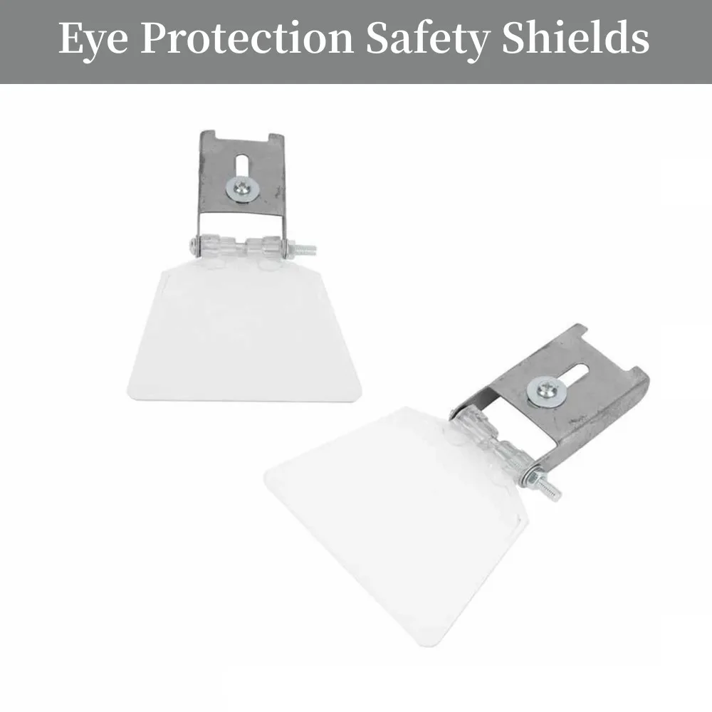 2pcs Replacement Grinder Guard Bench Grinder Eye Protector Grinder Eye Guard Bench Grinder Safety Guard