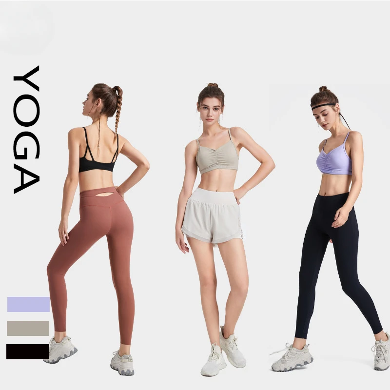 

Yoga Sexy Strape Sports Bra Yoga Vest Underwear Padded Shockproof Elastic Gym Blouse Fitness Yoga Camisole Top