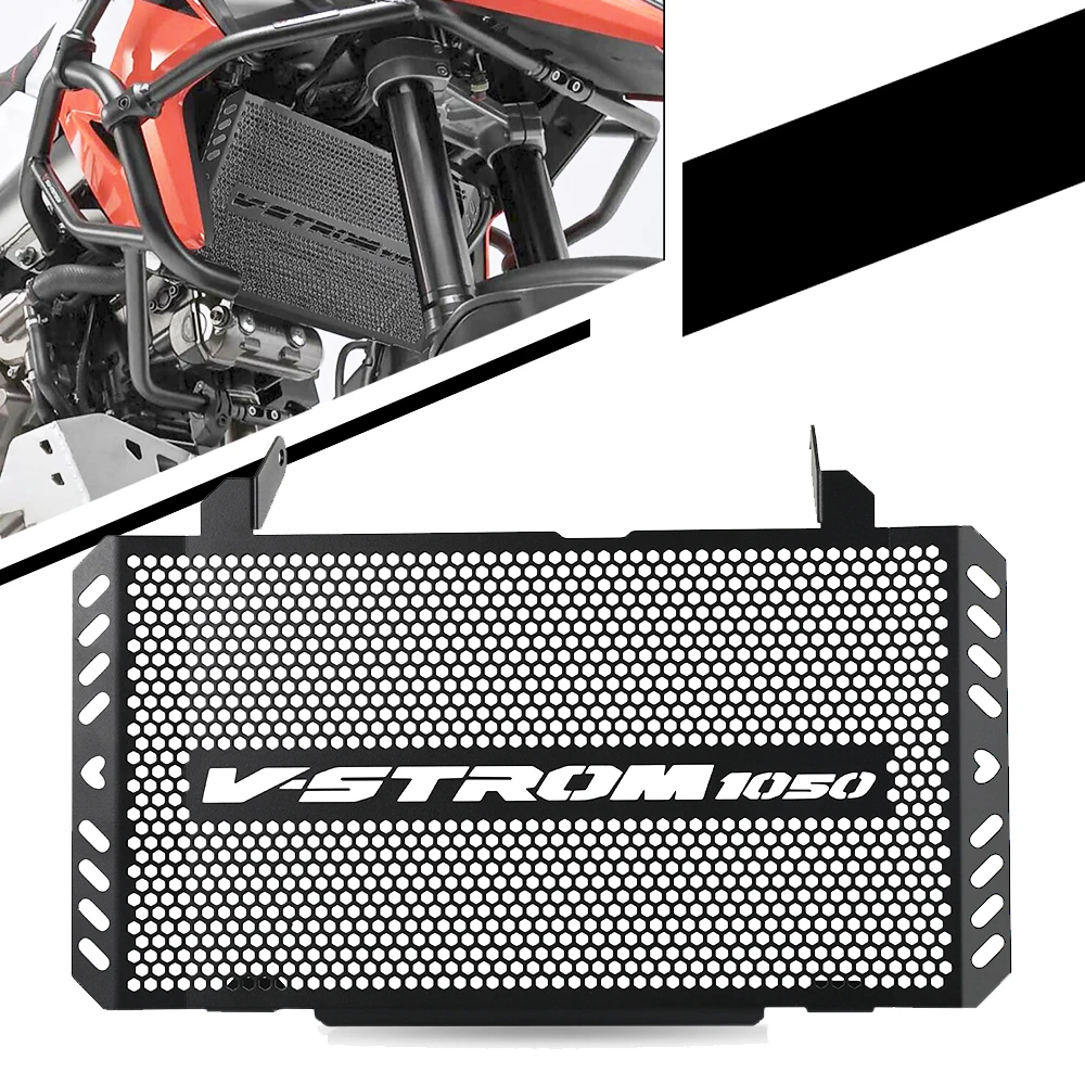 

For Suzuki V-STROM Motorcycle Radiator Grille Guard Cover Protector VSTROM 1050XT V-STROM 1050 2020-2021 1050 XT Aluminium Parts