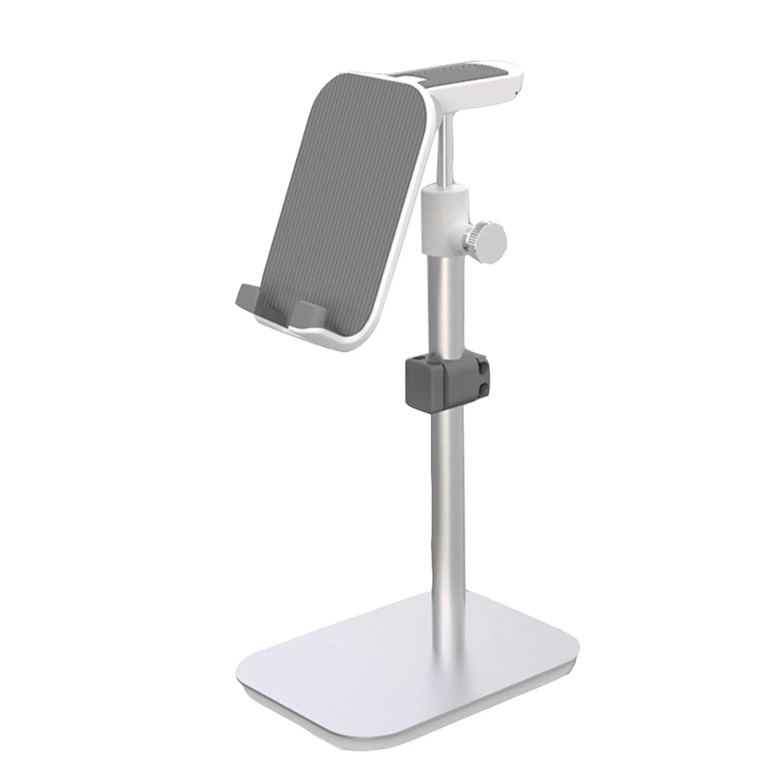 

2 In 1 Durable Cable Clip Phone Holder Tablet Multifunctional Adjustable Height Non Slip Headphone Stand Universal Desktop
