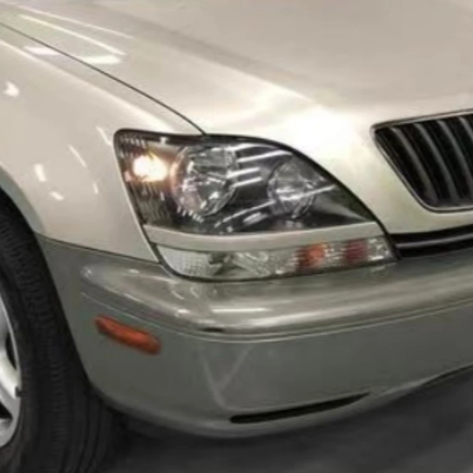 Фото Для Lexus RX RX300 1998 1999 2000 2001 2002, аксессуары для автомобиля, прозрачный материал ПК, линза для фар №2
