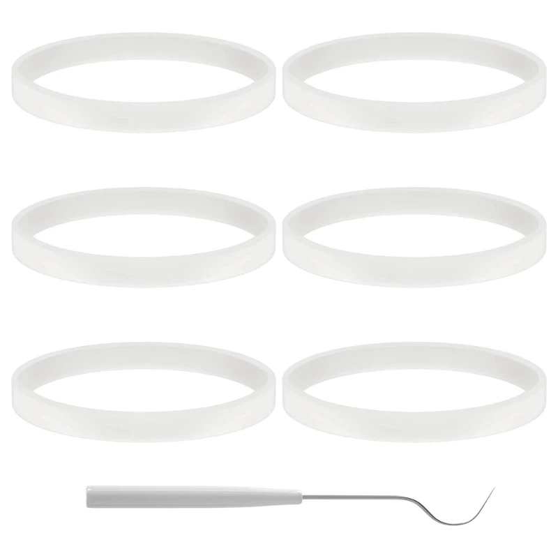 White O-ring Gasket Replacement For Auto  Series Mixer Part 