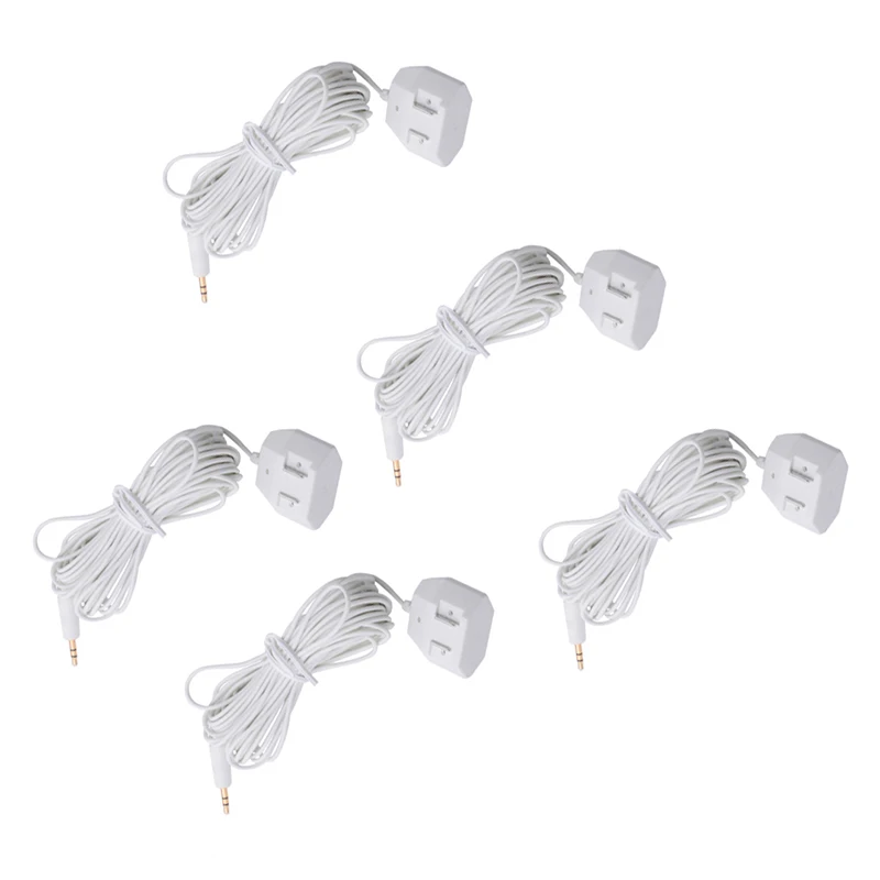 

5pcs 6m Sensitive Water Leakage Sensor Cable Double-side Metal for Home Water Leaking Alarm WLD-806,WLD-807,WLD-808
