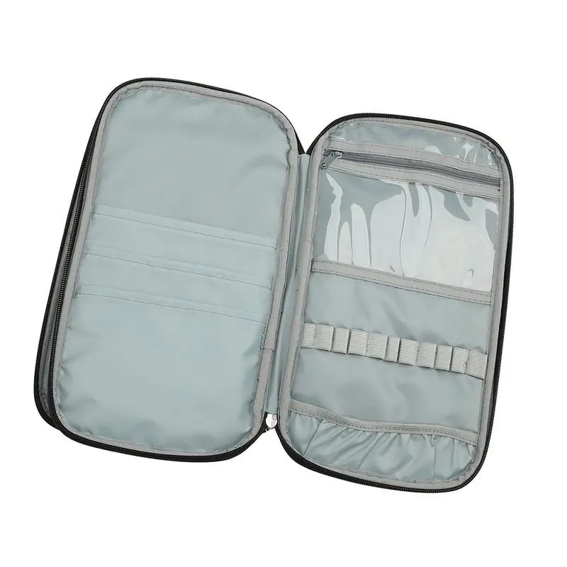 

Knitting Needle Organizer Circular Knitting Needle Organizer Case Storage Knitting Needle And Crochet Hook Organizer Needle Slot