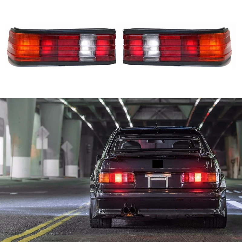 

Car Rear Tail Light Stop Brake Lamp Signal Lighting for Mercedes Benz 190 W201 190E 1982-1993