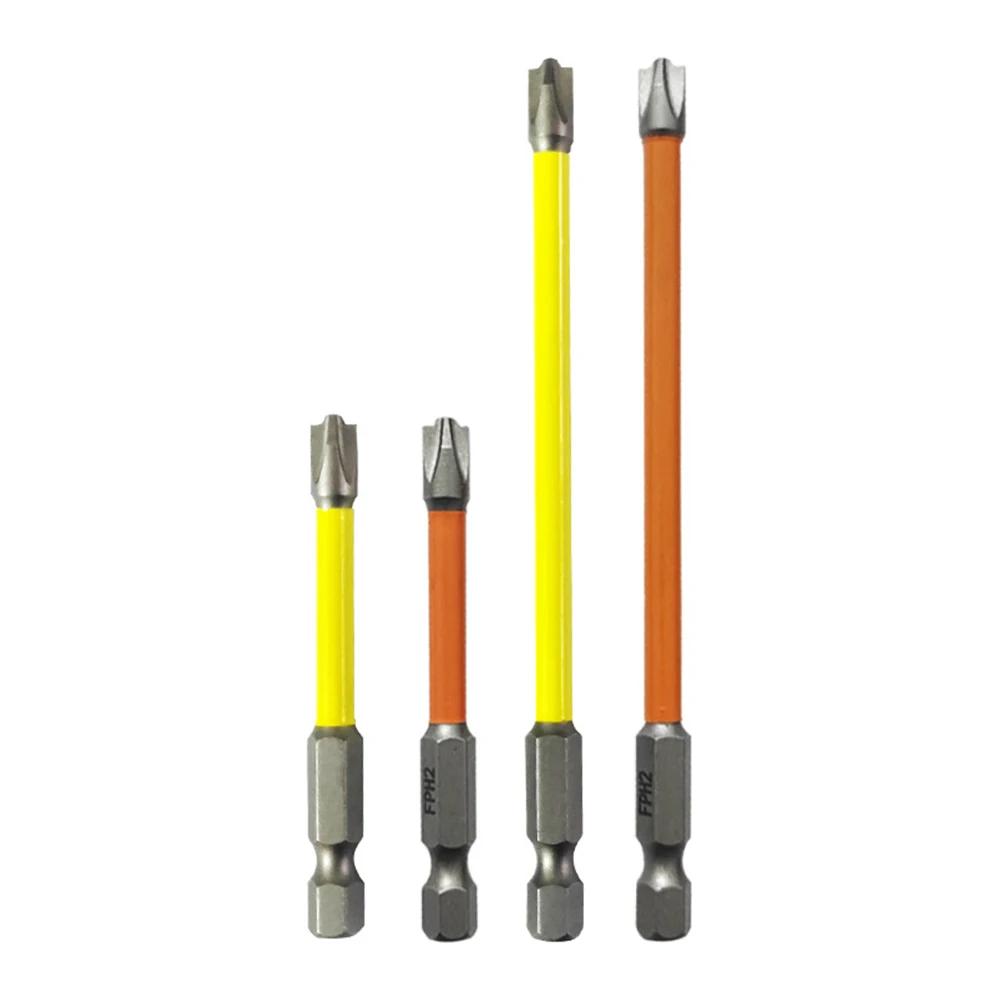 

65mm+110mm Magnetic Special Slotted Cross Screwdriver Bit For Electrician FPH2 For Wood Steel Part Tool Accessories Dropship