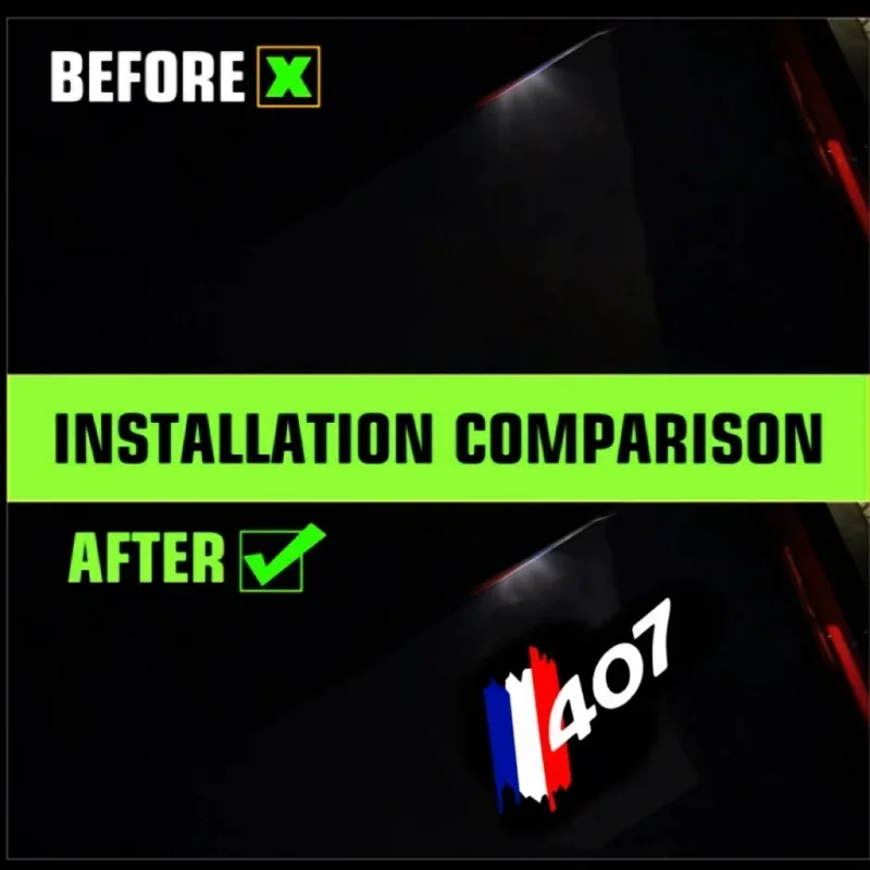 Высококачественный светодиодный светильник для дверей автомобиля призрачного