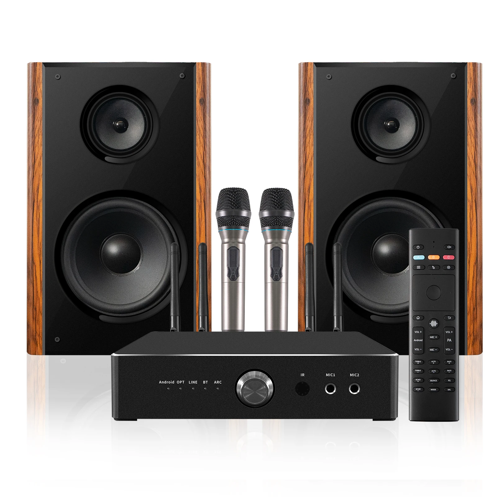 Аудиоусилитель Wi-Fi BT Hi-Fi Airplay многокомнатные домашние стереоусилители 4-канальный