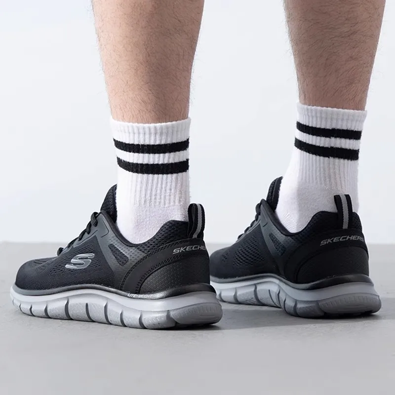 Мужские кроссовки Skechers. Новая летняя модная дышащая повседневная обувь. Легкая