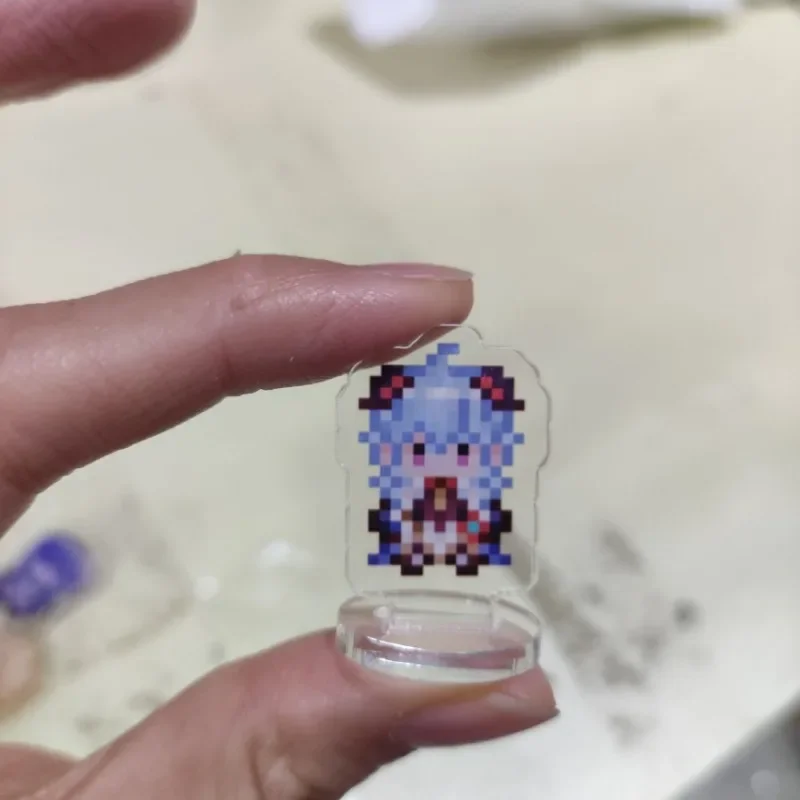 Xiao Kaveh Venti акриловая подставка модель тарелка Genshin Impact мозаичная декор стола