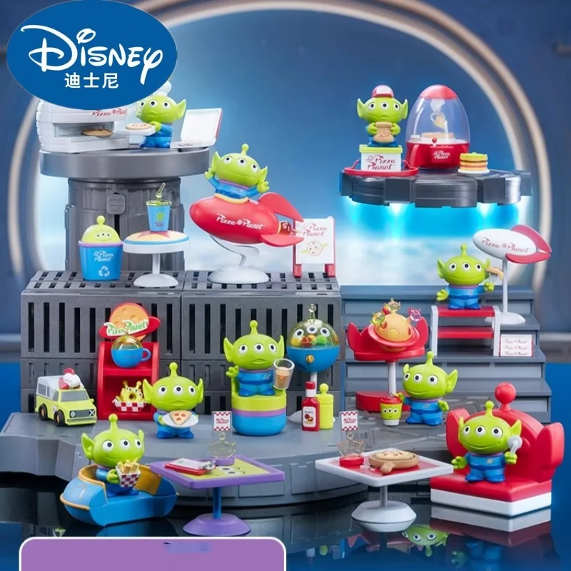 Toy Story Alien Pizza Planet Garage Kit Коллекционная Фигурка С Глухой Коробкой — Загадочный