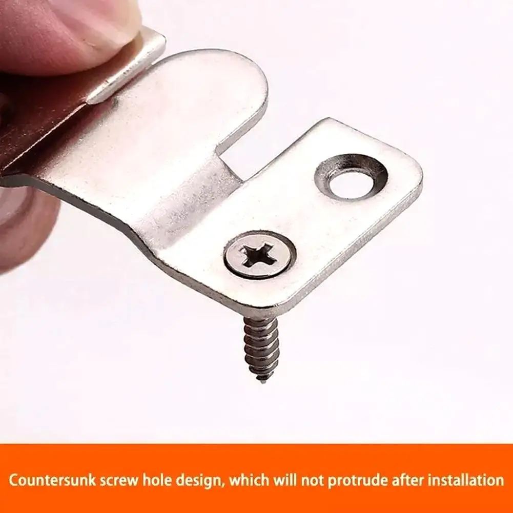 Сверхпрочный крючок для фоторамки из нержавеющей стали настенный блокировочный