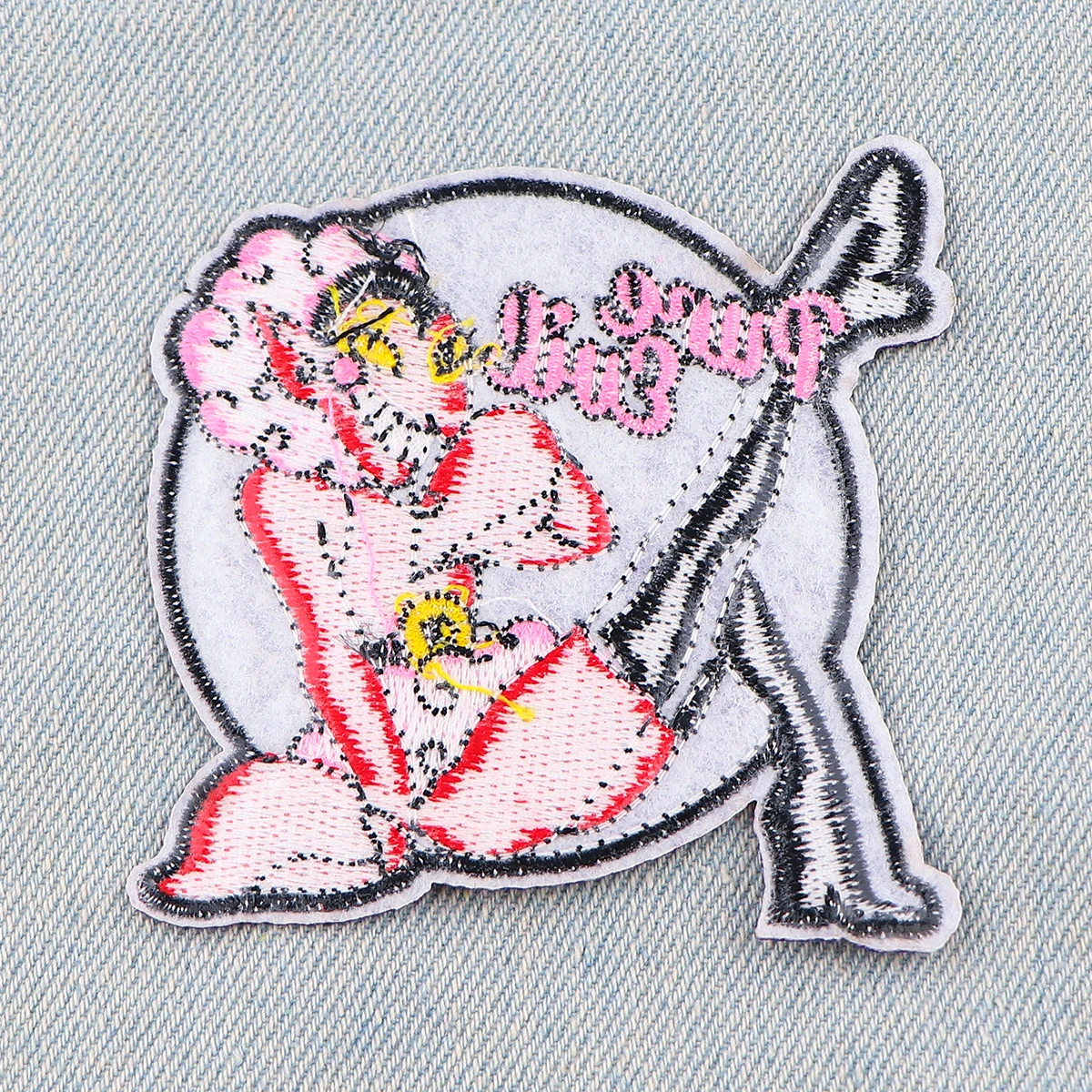 Крутые нашивки с вышивкой утюгом для девочек одежды наклейки сделай сам курток