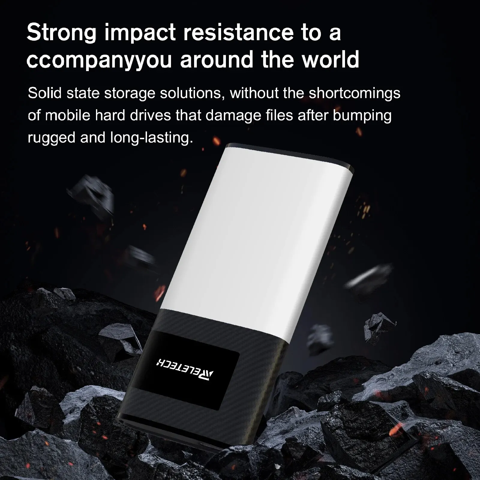 Reletech P20 портативный SSD Type-C 3 1 GEN2 мобильный твердотельный накопитель USB C PSSD 512 ГБ для