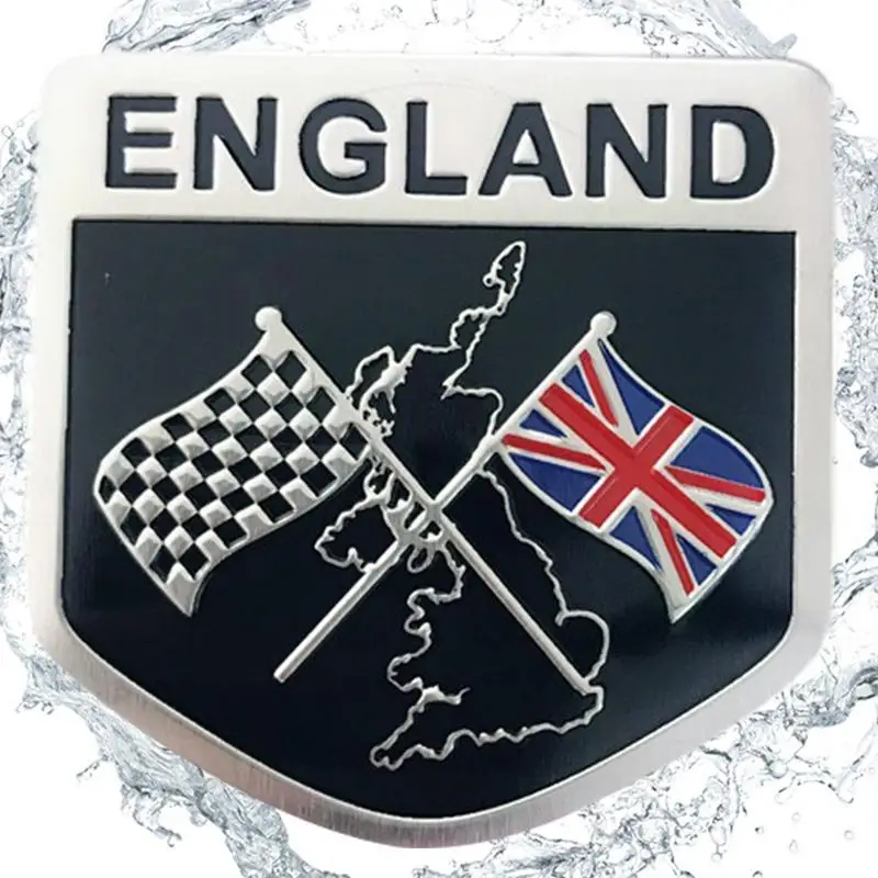 

Британская эмблема юниона Джека наклейки флаг Англии Великобритании металлические эмблемы наклейки королева Платина юбилей Косплей искусственная эмблема
