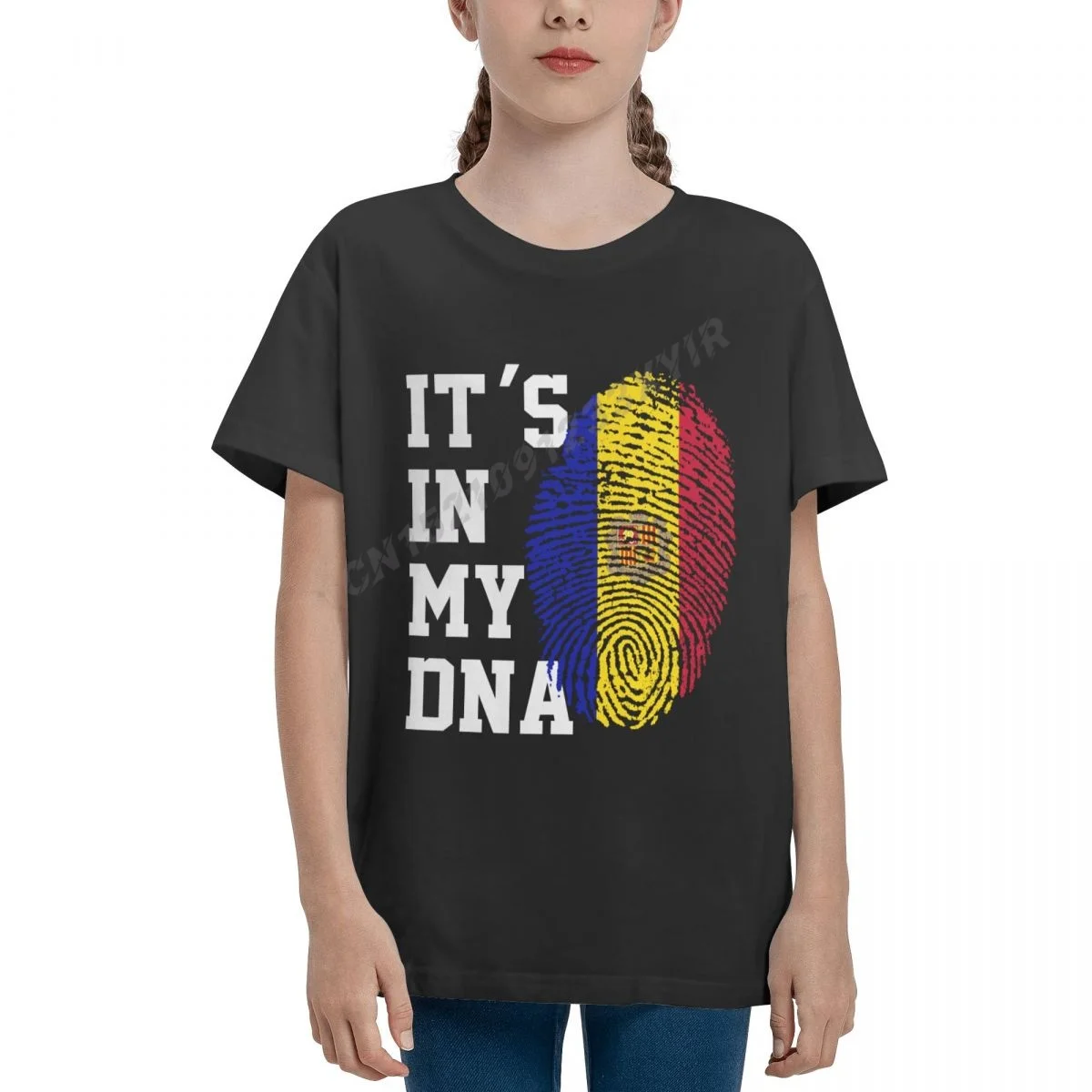 

Футболка детская с надписью «It IN MY DNA», 100% хлопок