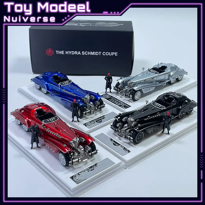 Фото Масштабная модель автомобиля WM 1:64 из литого сплава: Новая спортивная машина Hydra Schmidt V16. Изысканная, детализированная коллекционная реплика. Идеальный подарок. №1