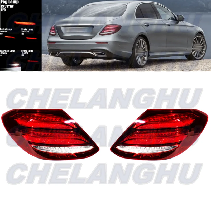 Фонарь для левого руля Benz E200 E220d E350d W213 2017 2018 2019 2020 пара левых и правых задних фар