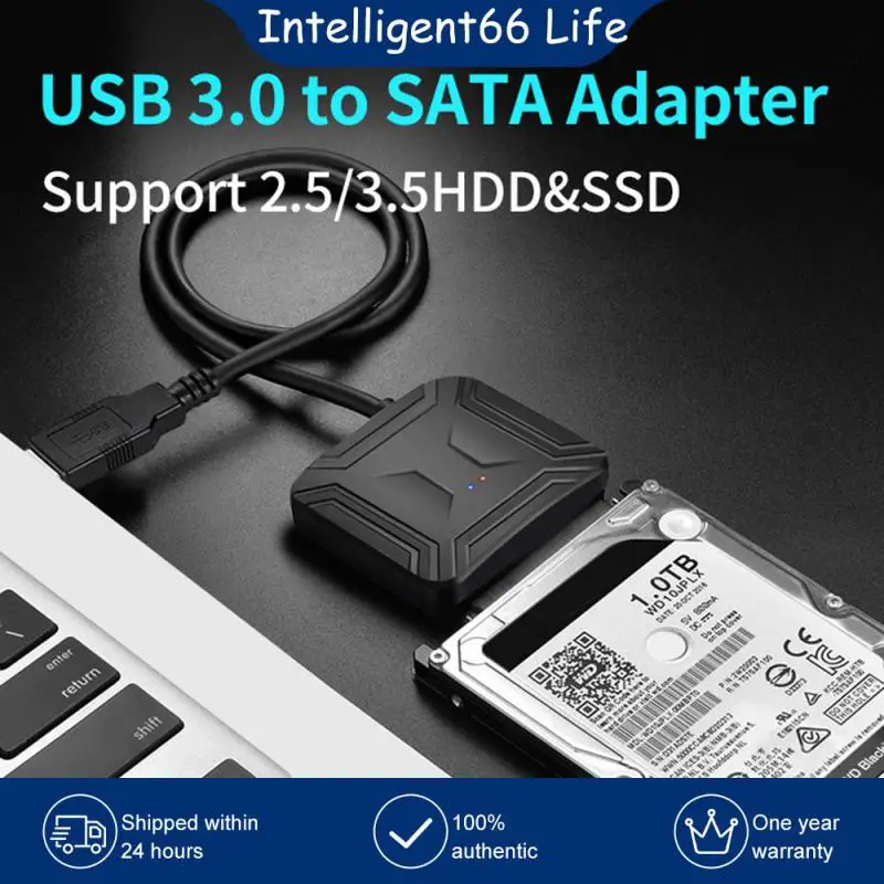 

For Samsung Seagate Wd Hdd Ssd Plug And Play Ultra Hard Abs Casing Cable Gaming Computer Cable 3.5 Inch Hdd Adapter Hot Swapping