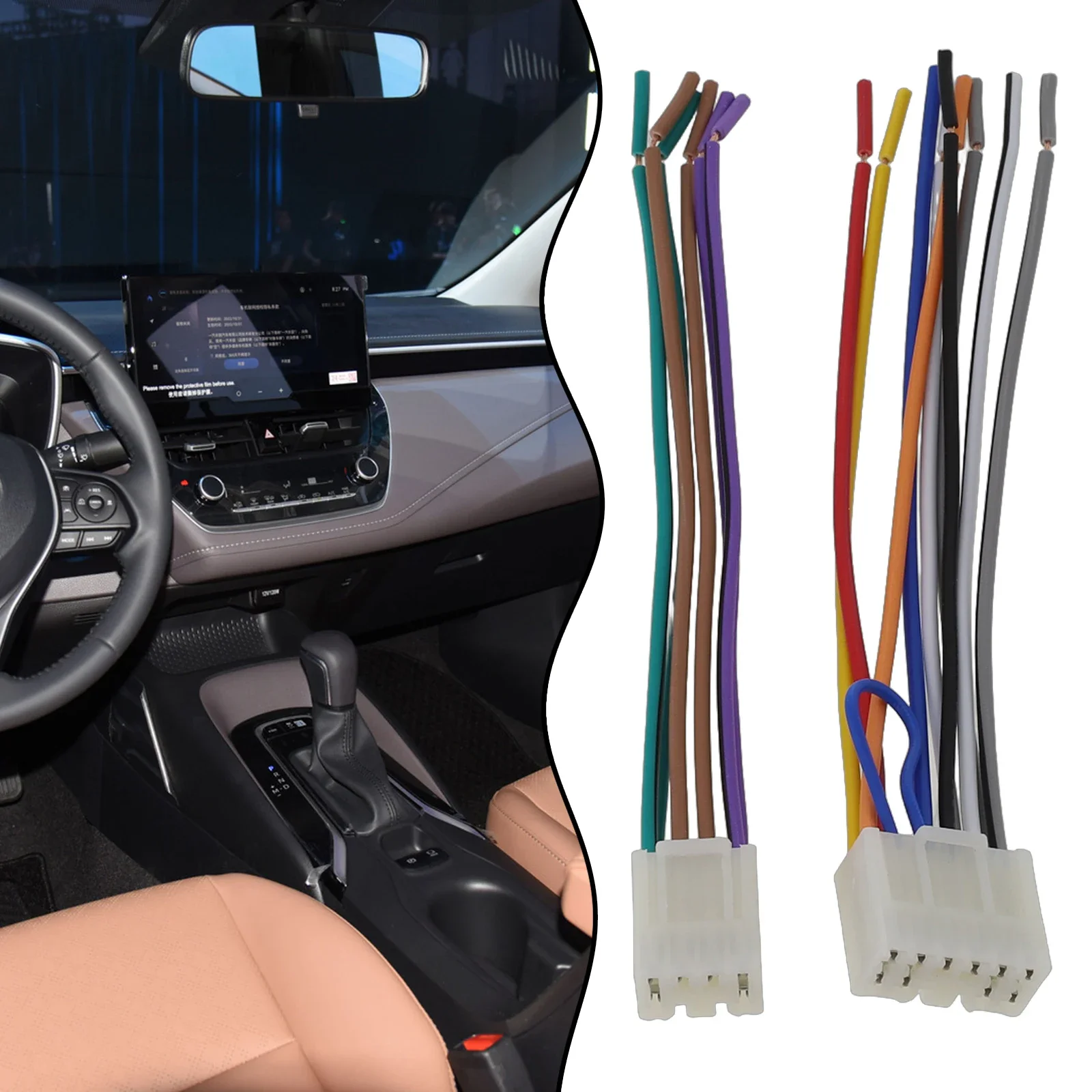 Для Toyota Радио кабель Автомобильная стереосистема CDd Playerr Wiringg HHarness Radioo Стерео