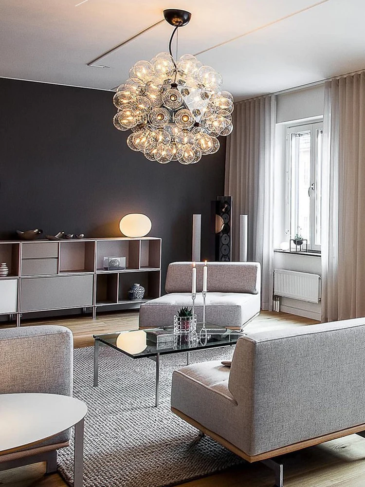 Осветите вашу гостиную нашими большими стеклянными одуванчиками G4 Светодиодный