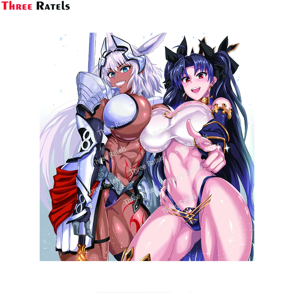

Three Ratels H715 Sexy Ishtar Fate Car Stickers Decal Anime Cute Car Accessories Decor for Ford Mustang Toyota Hilux Sticker