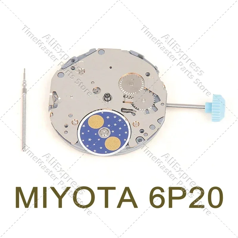 Miyota 6P20 5-Hand Movement Japan Original Quartz Watch Parts
