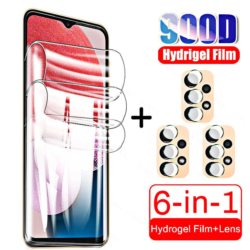 

Screen Gel Protector for Samsung Galaxy A02S A03S A12 A13 A22 4G/5G Hydrogel Protective Lens A 02S 03S 12 13 22 52s HD Not Glass