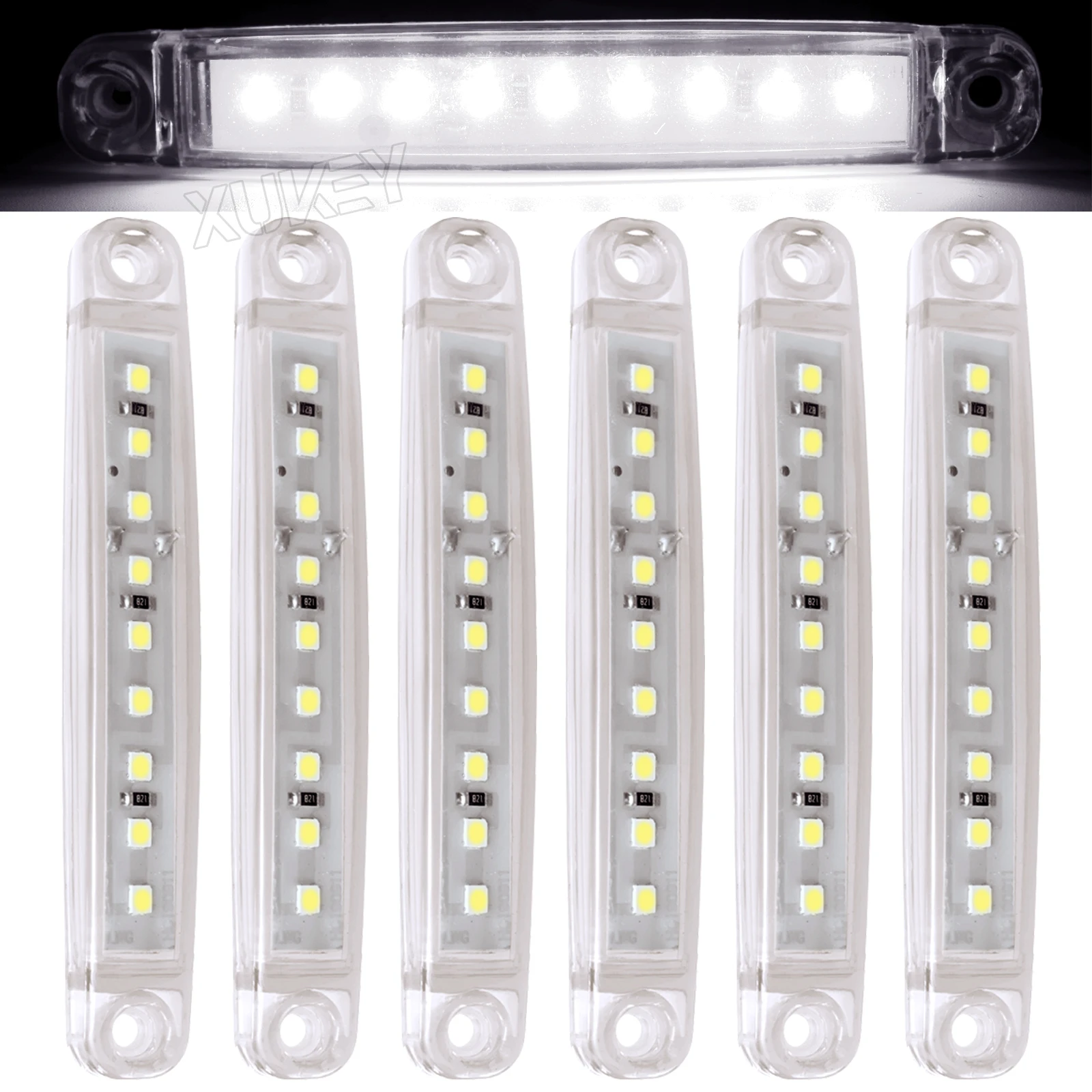 

6 шт., фонари для габаритных огней, 12 В