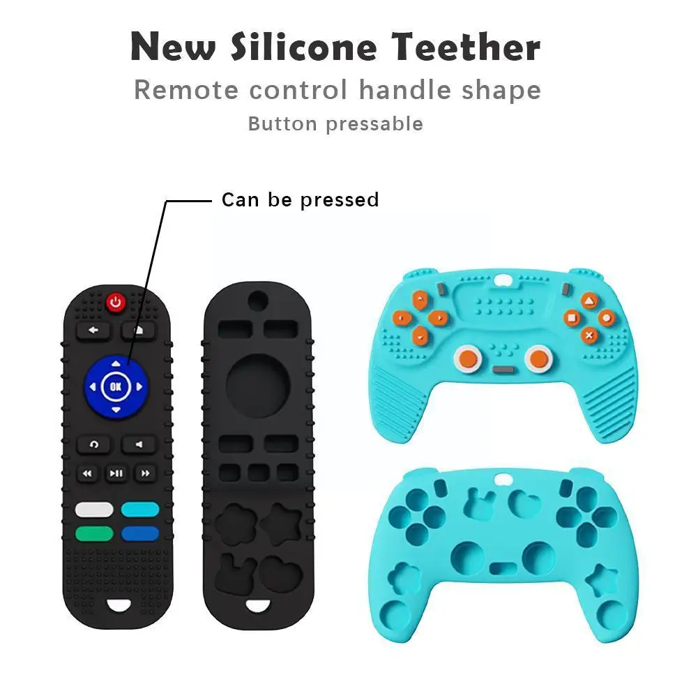 

Teething Sticks Toys For Babies Remote Control Shape Teether Toys Teething Toys For Babies 0-6 Months R8J3