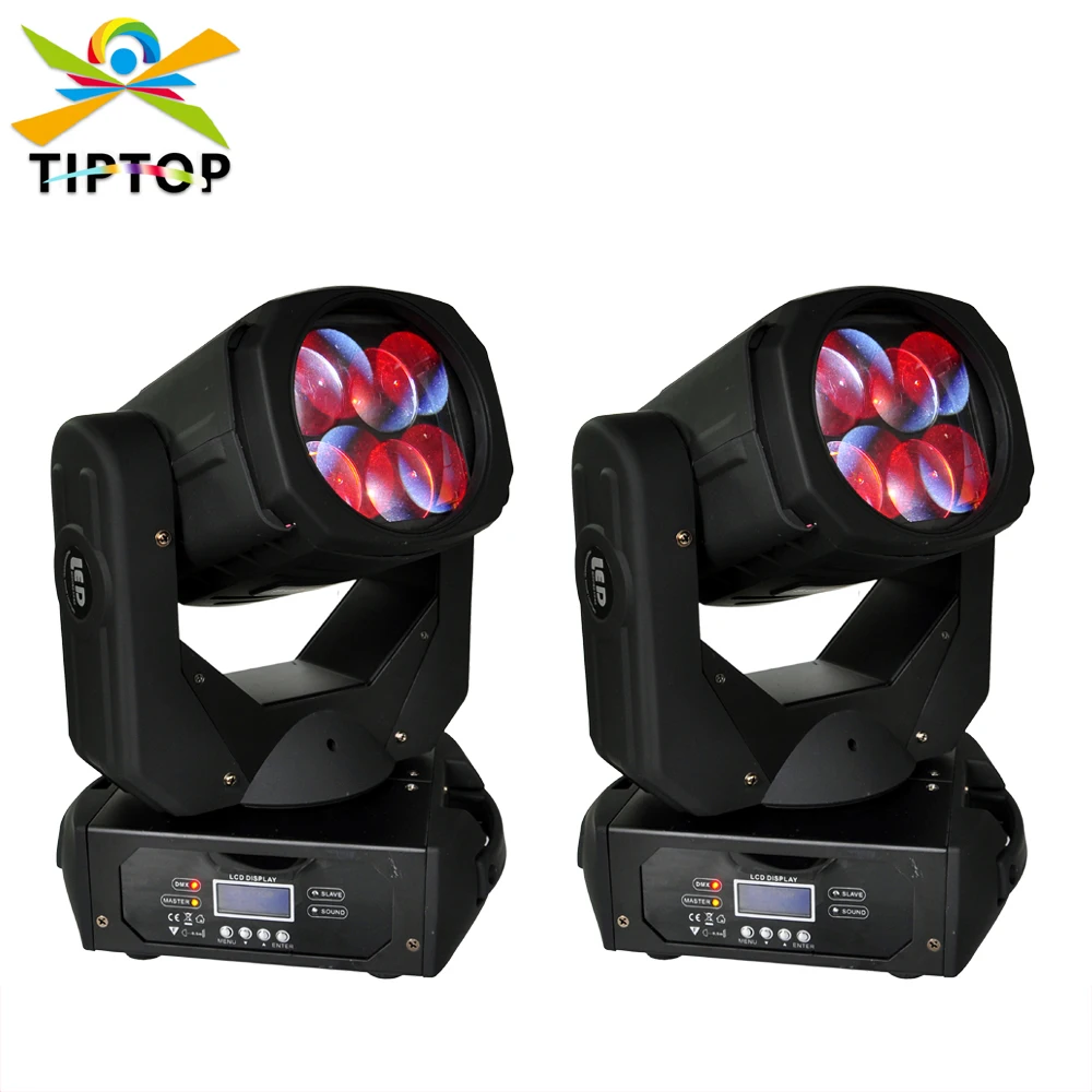 

2 шт./партия, светодиодные диско-светильники 4 х25 Вт