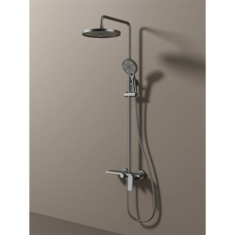 MEKKHALA Душевая система из латуни матовая золотая