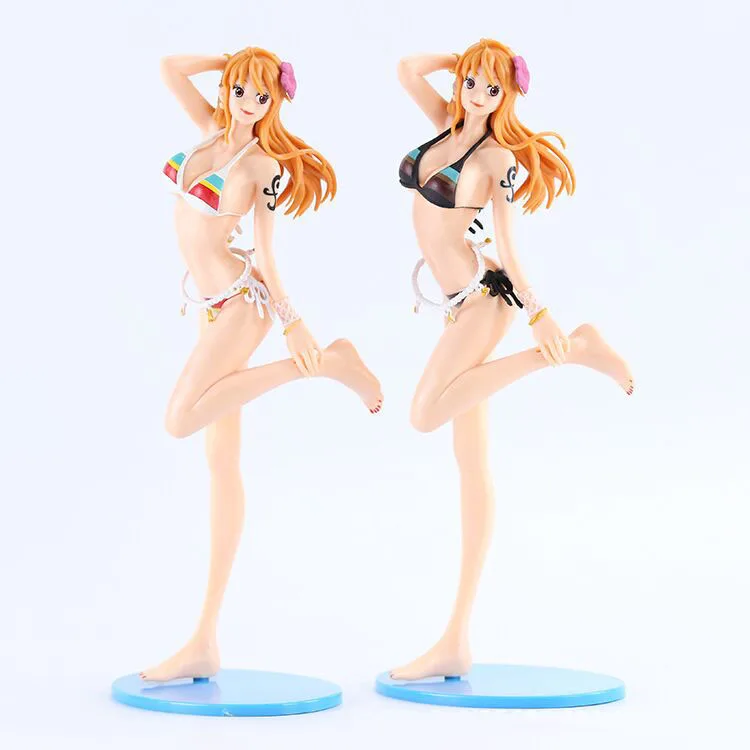 

24-сантиметровая японская игровая статуя нами, Аниме фигурки, привлекательная девушка, ПВХ экшн-фигурка, модель, игрушка, коллекционная кукл...