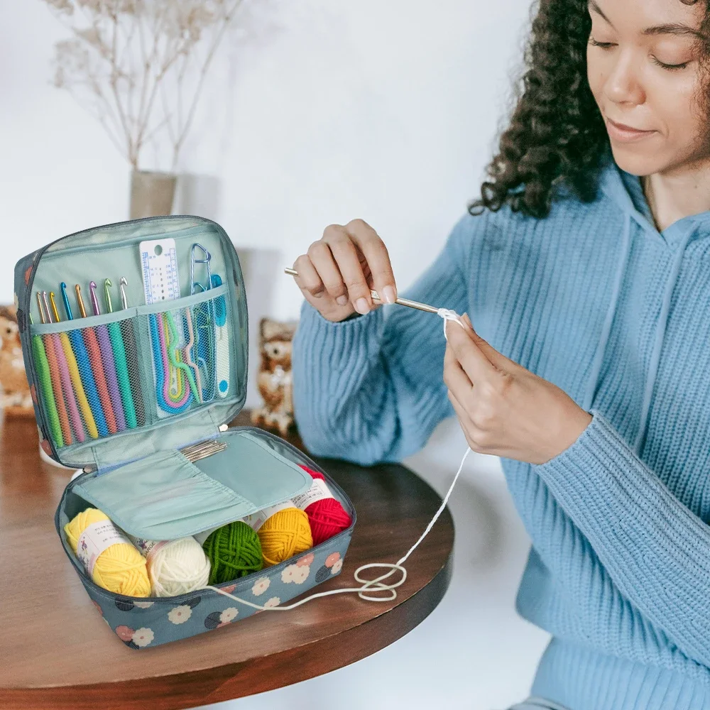 59 шт./компл. набор инструментов для вязания крючком сделай сам швейные