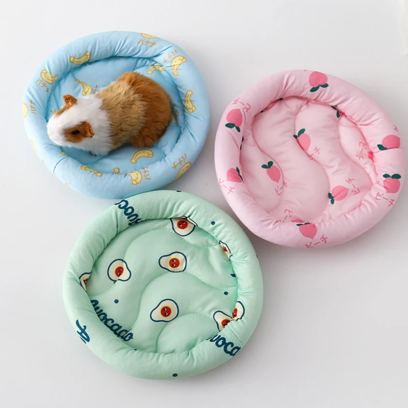 

Breathable Soft Small Animal Bed Cushion Mat Hamster Pet Pee Pad Guinea Pig Mat Cage Squirrel Hedgehog Rabbit Warm Plush Mat