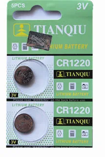 

10PCS CR1220 battery 3v 1220 button battery wholesale
