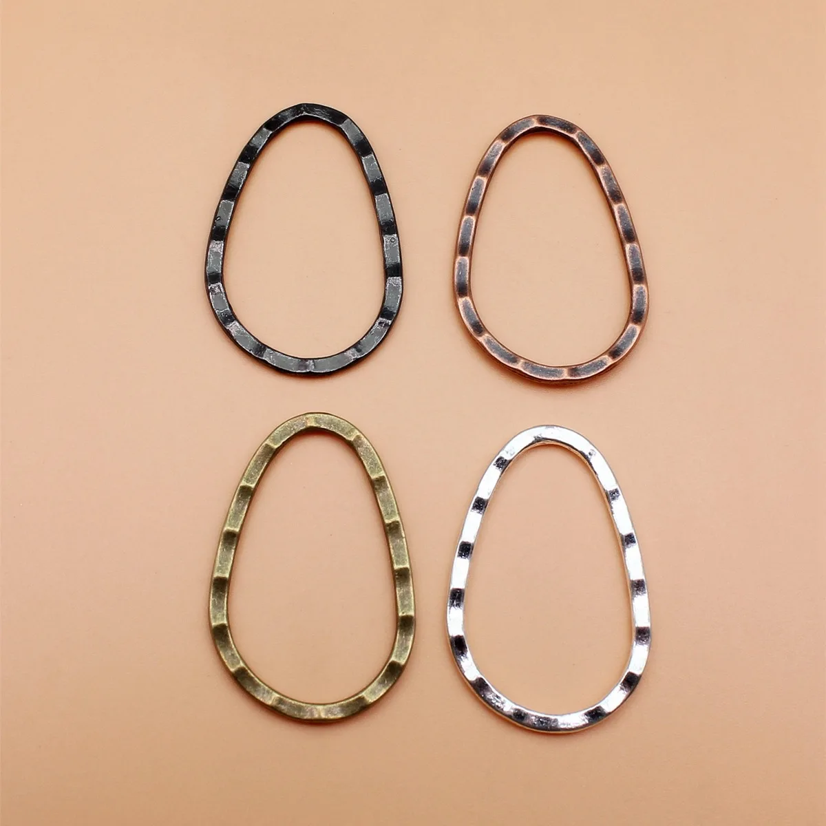 15шт 26x40мм сплав подвеска в форме яйца ремесла