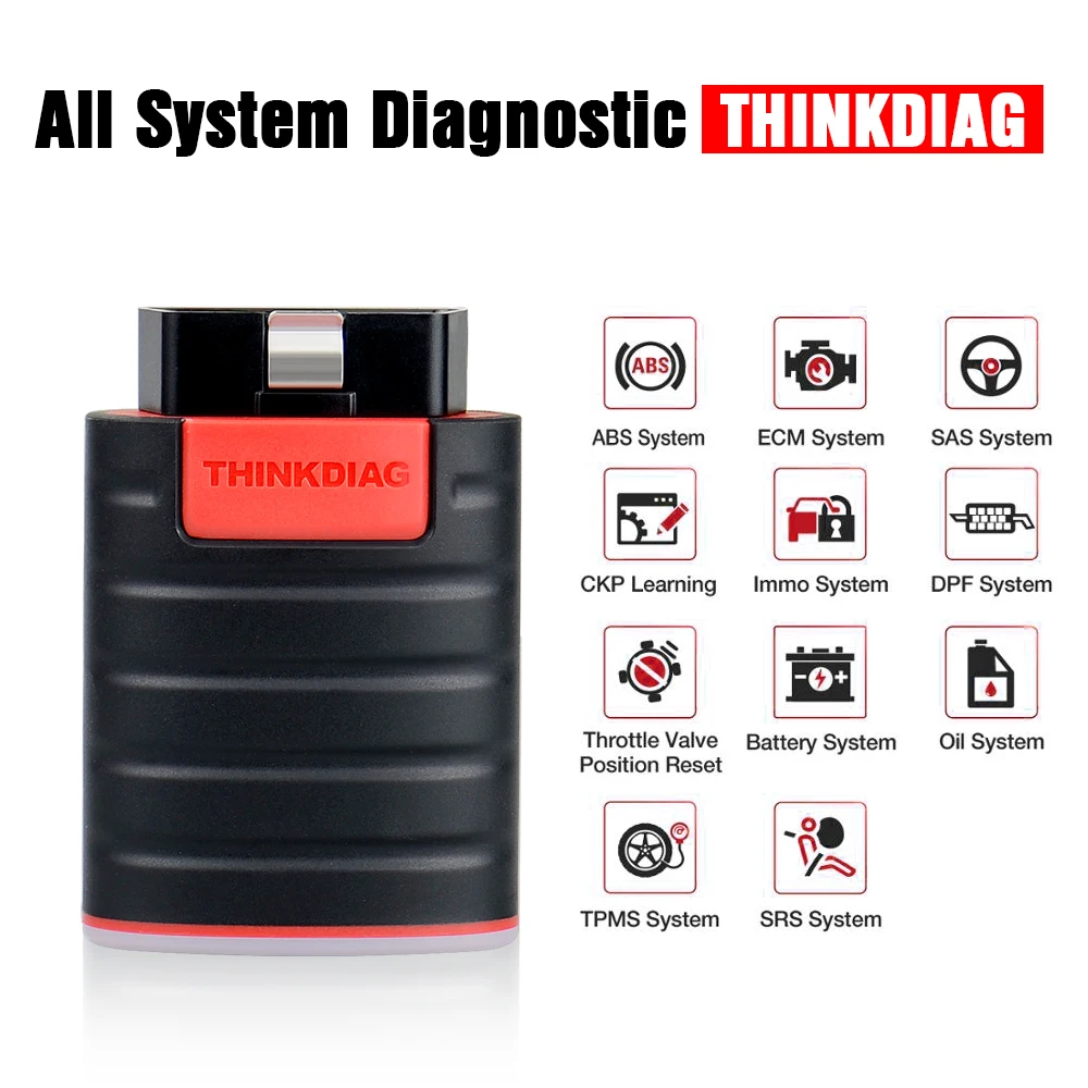 2022 New THINKDIAG Full software 1 Year free update All System 16 Reset Auto OBD2 Scanner OBDII Diagnostic tool PK AP200 reader |
