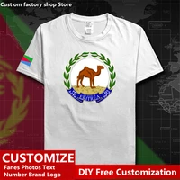 eritrea eritrean cotton t shirt custom jersey fans diy name number logo tshirt high street hip hop loose casual t shirt eri er