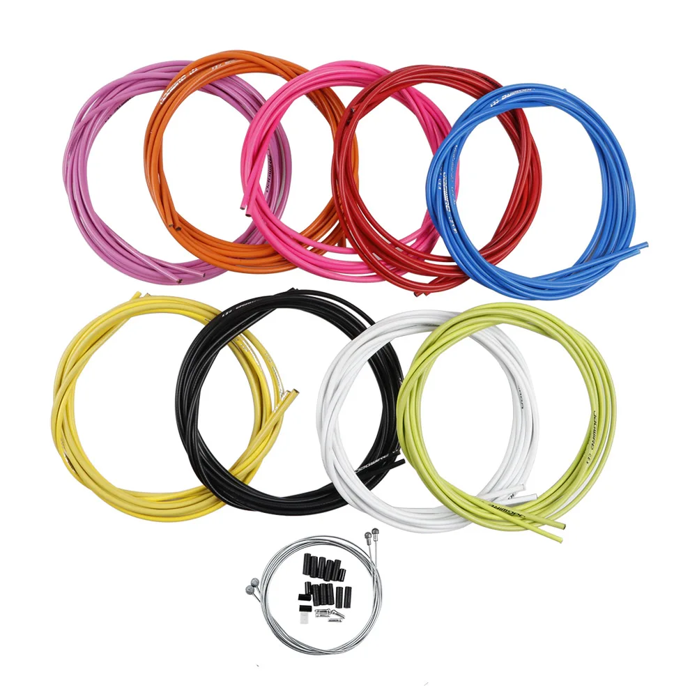 JAGWIRE Mountain Bicycle Gear Shift Cable Set Colored Road M