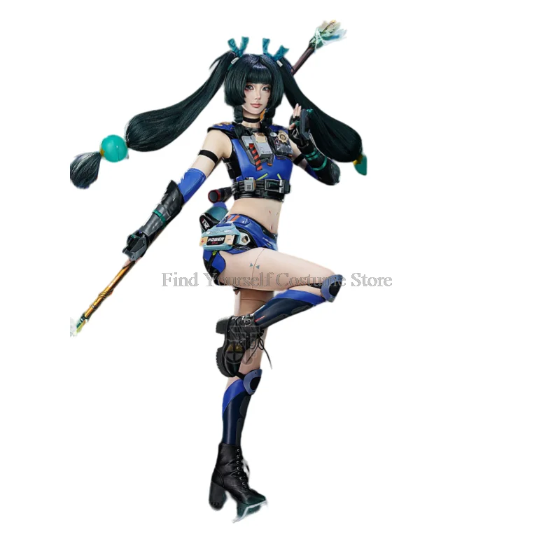 Фото Предпродажа Zenless Zone Zero Qing Yi Косплей Костюм Аниме Игра QingYi Сексуальный Костюм Лоли Костюмы на Хэллоуин Женские №3