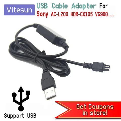 USB кабель питания VITESUN для камер Sony