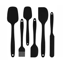 BPA Free Non-Stick Kitchen Utensils Baking Cooking Pastry Tool Gadget Butter Shovel Scraper BBQ Brush Silicone Cake Spatula