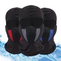 breathable cycling full face mask motorbike cycling mask thin ice silk sunscreen mask unisex outdoor sports riding headgear