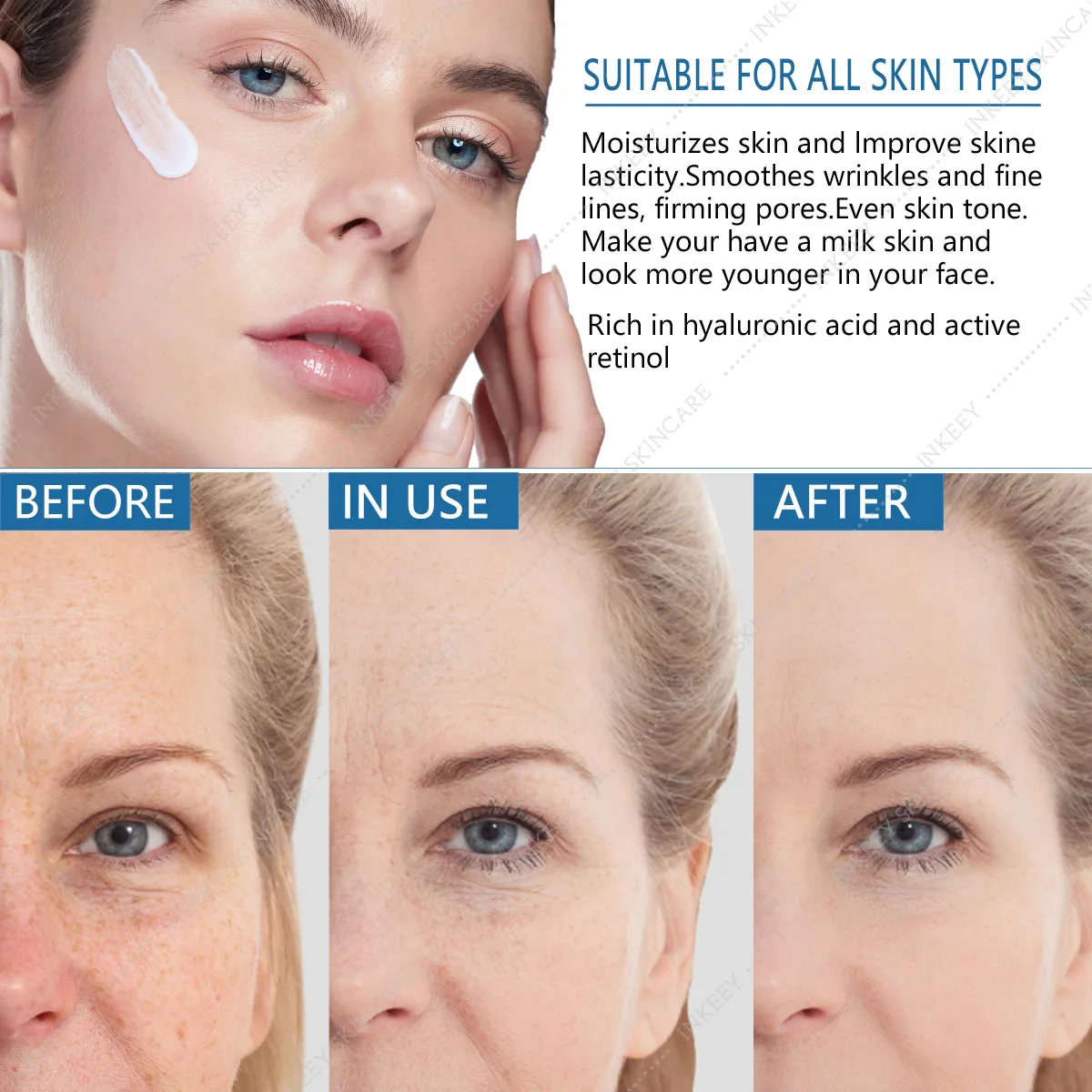 Крем с ретинолом антивозрастной крем для лица средство против морщин ухода за