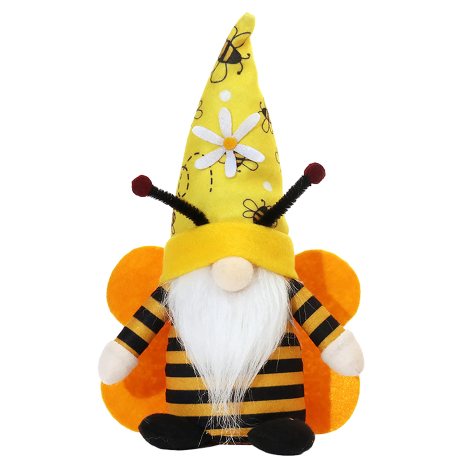 

Easter Faceless Doll Bumble Bee Gnomes Plush Doll Gnome Doll Couple Doll Decorations Tomte Ornaments Xmas Party Decoration