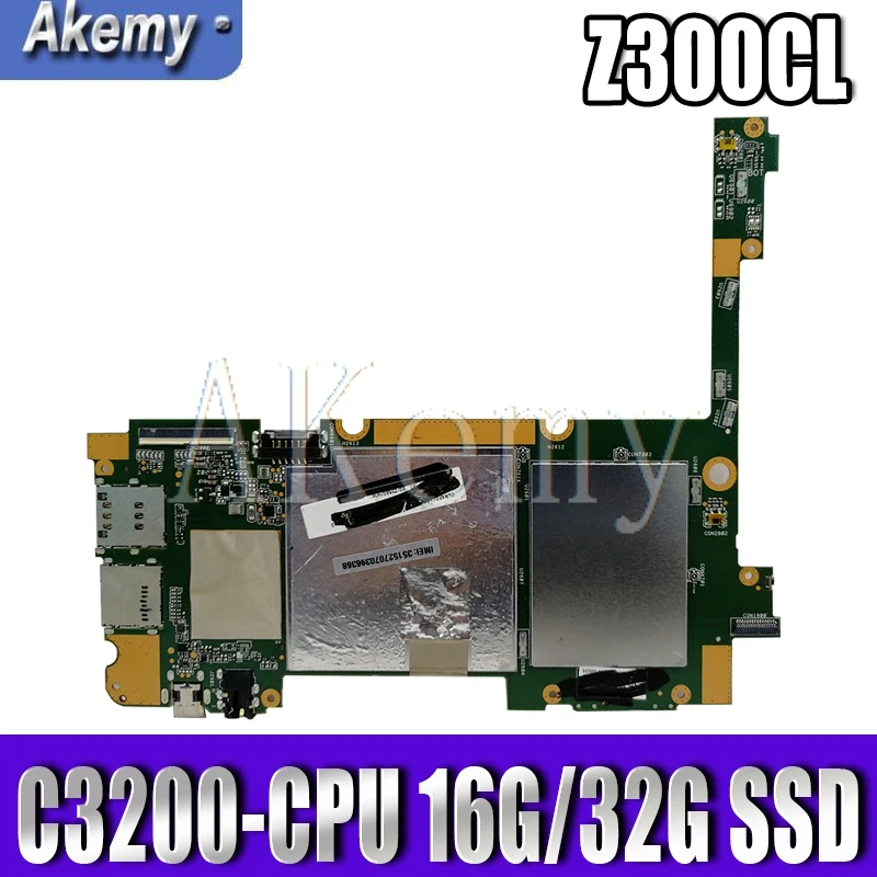 

New! original For Asus ZenPad 10 Z300CL Tablets Laptop motherboard mainboard logic board W/ C3200-CPU 2G-RAM 16G/32G SSD