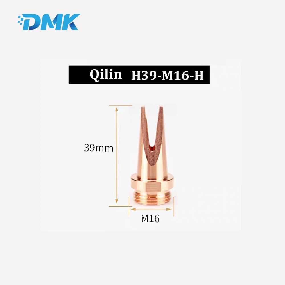 

M16 Qilin Anti-Spatter сварочное сопло с подачей проволоки 0,8/1,0/1,2/1,6 мм для ручного лазерного сварочного аппарата QILIN DWT22
