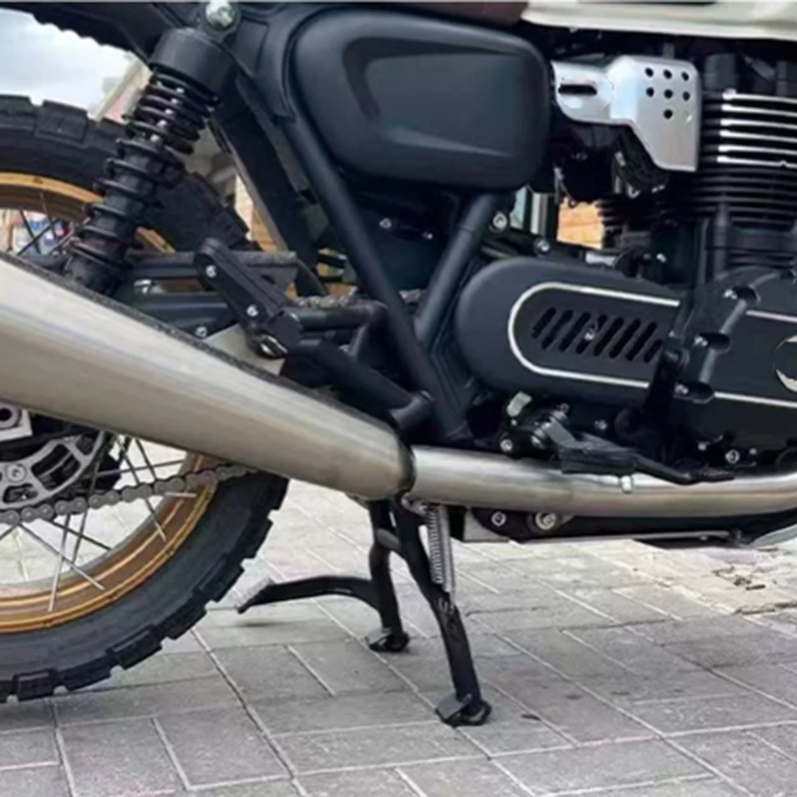 Центральная подножка для мотоцикла, большая опорная подставка для Gaokin GK1200 2022-2026 (art.: 3920db4c842ff) - 3920db4c842ff